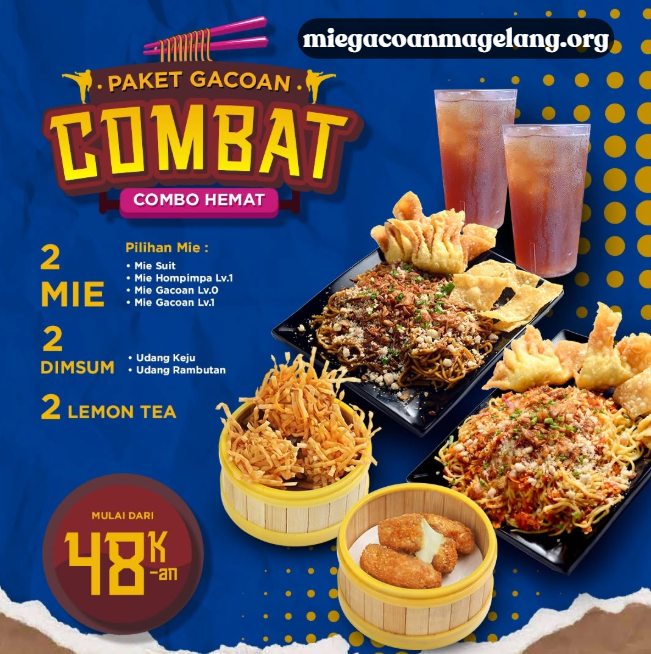 Paket Gacoan Combat – Combo Hemat untuk Berdua