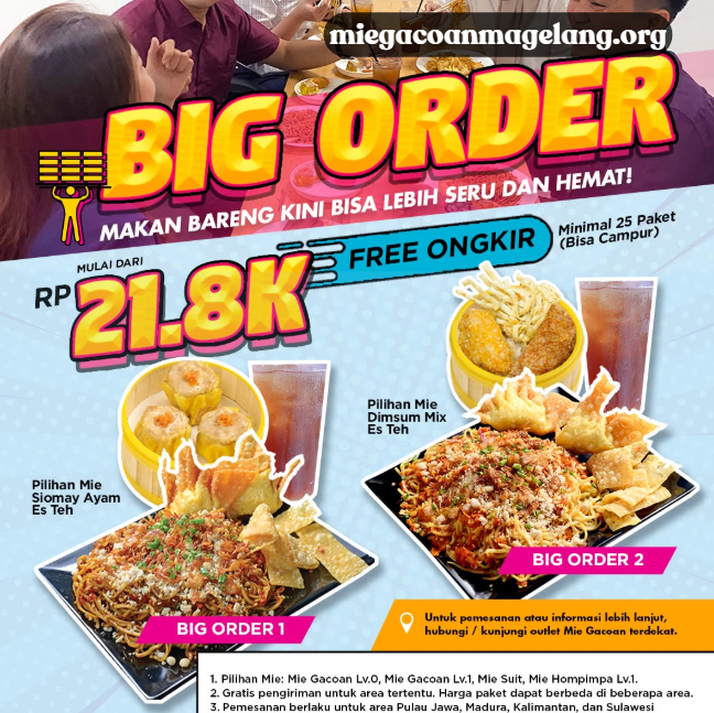 Big Order Mie Gacoan – Paket Hemat untuk Ramai-Ramai